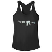 Vote Guns Ladies PosiCharge Competitor Racerback Tank