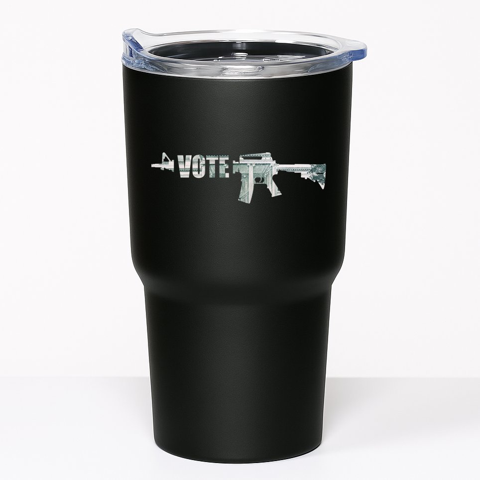 Vote Guns Tumbler