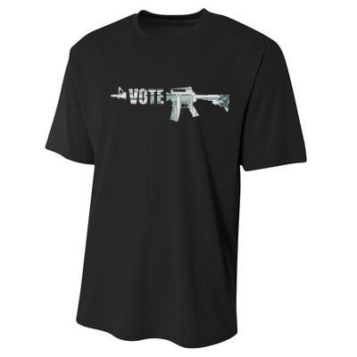 Vote Guns Performance Sprint T-Shirt