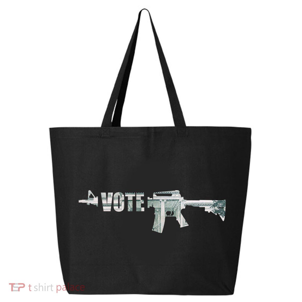 Vote Guns 25L Jumbo Tote