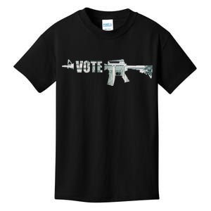 Vote Guns Kids T-Shirt