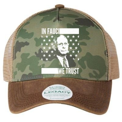 Vote In Fauci We Trust Legacy Tie Dye Trucker Hat