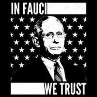 Vote In Fauci We Trust Cropped Pullover Crew
