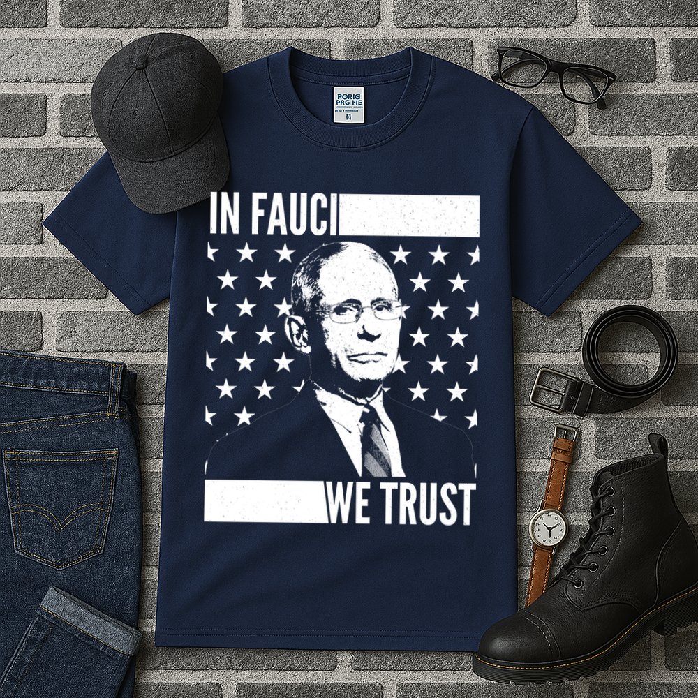 Vote In Fauci We Trust Tall T-Shirt