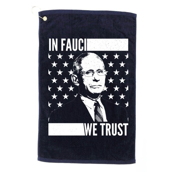 Vote In Fauci We Trust Golf Towel
