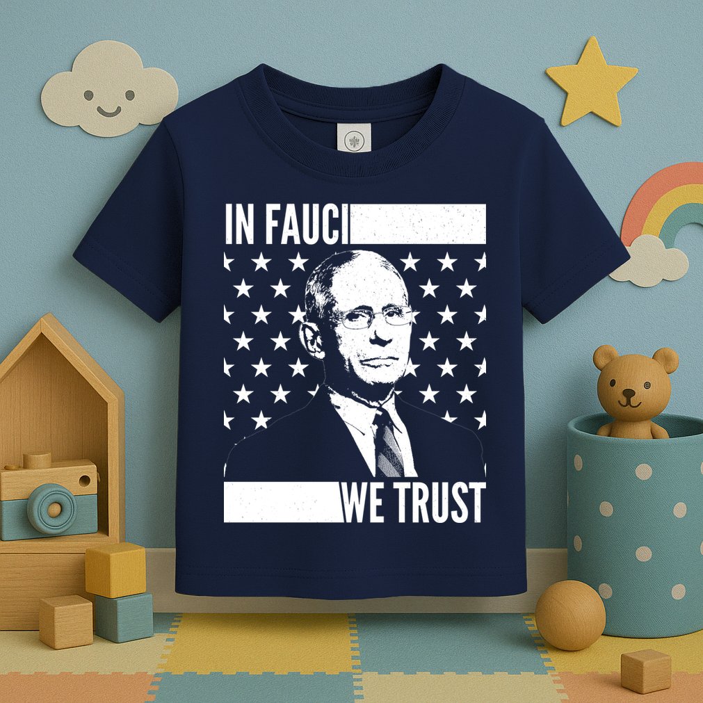 Vote In Fauci We Trust Toddler T-Shirt