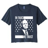 Vote In Fauci We Trust Crop Top