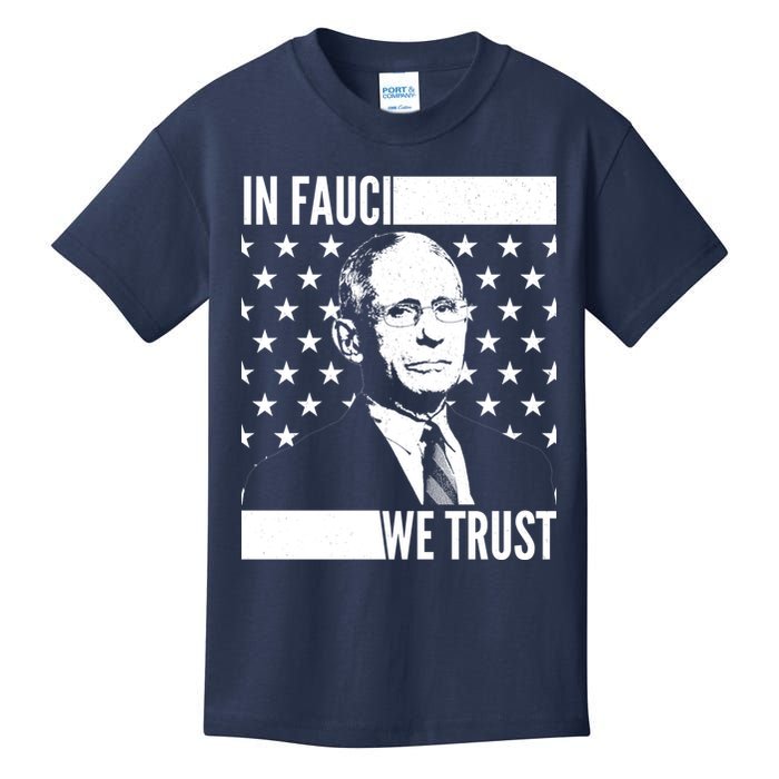 Vote In Fauci We Trust Kids T-Shirt