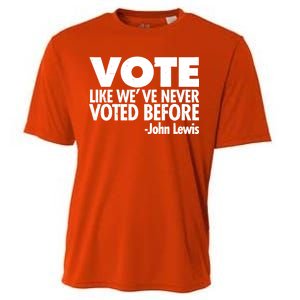 VOTE Like We've Never Voted Before John Lewis Cooling Performance Crew T-Shirt