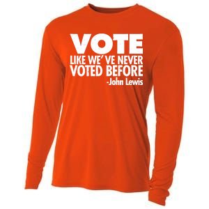 VOTE Like We've Never Voted Before John Lewis Cooling Performance Long Sleeve Crew