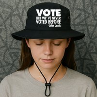 VOTE Like We've Never Voted Before John Lewis Bucket Hat