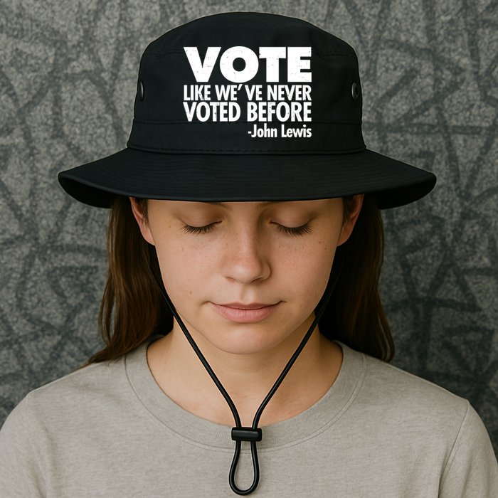 VOTE Like We've Never Voted Before John Lewis Bucket Hat