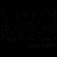 VOTE Like We've Never Voted Before John Lewis Mug