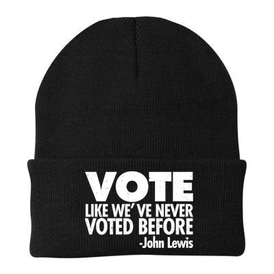 VOTE Like We've Never Voted Before John Lewis Beanie