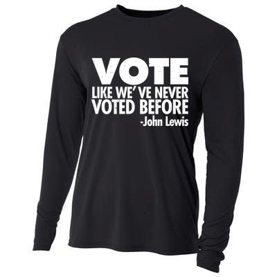 VOTE Like We've Never Voted Before John Lewis Cooling Performance Long Sleeve Crew