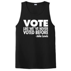 VOTE Like We've Never Voted Before John Lewis PosiCharge Competitor Tank