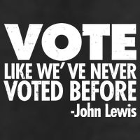 VOTE Like We've Never Voted Before John Lewis Golf Towel