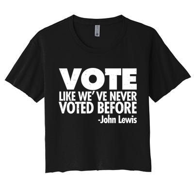VOTE Like We've Never Voted Before John Lewis Crop Top