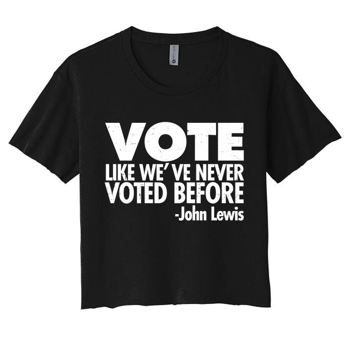 VOTE Like We've Never Voted Before John Lewis Crop Top