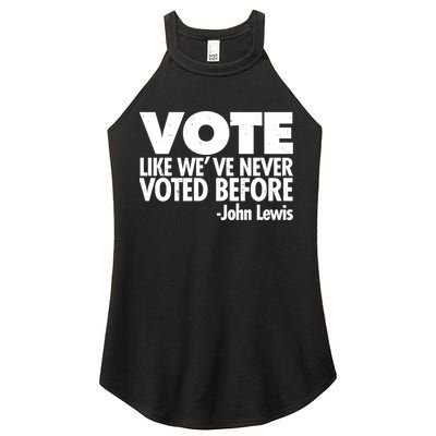 VOTE Like We've Never Voted Before John Lewis Women's Perfect Tri Rocker Tank