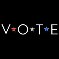 VOTE Red White Blue Stars Hoodie