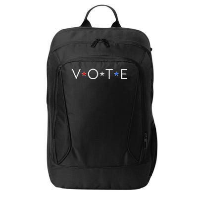 VOTE Red White Blue Stars City Backpack