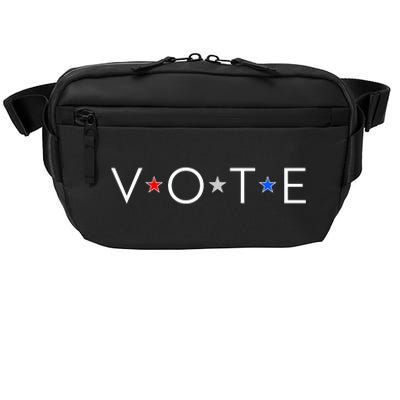 VOTE Red White Blue Stars Crossbody Pack