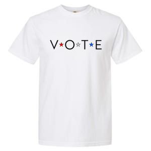 VOTE Red White Blue Stars Garment-Dyed Heavyweight T-Shirt