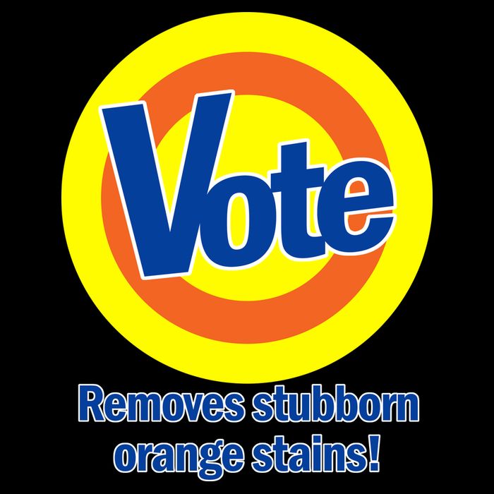 Vote Remove Stubborn Orange Stains 16oz Travel Tumbler