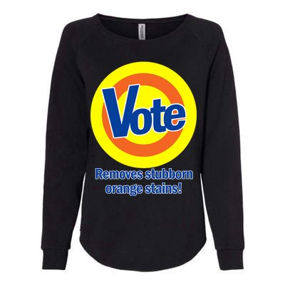 Vote Remove Stubborn Orange Stains Womens California Wash Sweatshirt