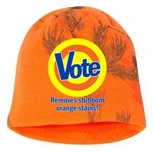 Vote Remove Stubborn Orange Stains Kati - Camo Knit Beanie