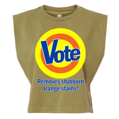 Vote Remove Stubborn Orange Stains Garment-Dyed Women's Muscle Tee