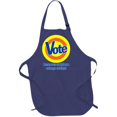 Vote Remove Stubborn Orange Stains Full-Length Apron With Pockets