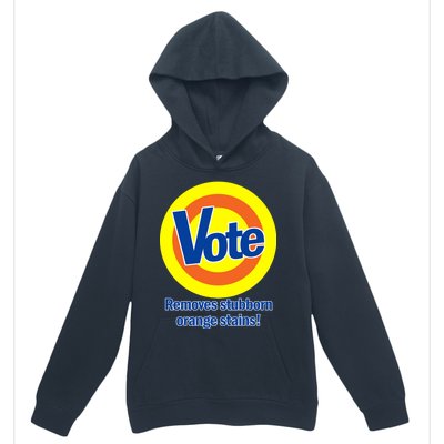 Vote Remove Stubborn Orange Stains Urban Pullover Hoodie