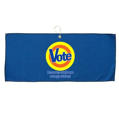 Vote Remove Stubborn Orange Stains Large Microfiber Waffle Golf Towel