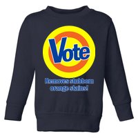 Vote Remove Stubborn Orange Stains Toddler Sweatshirt