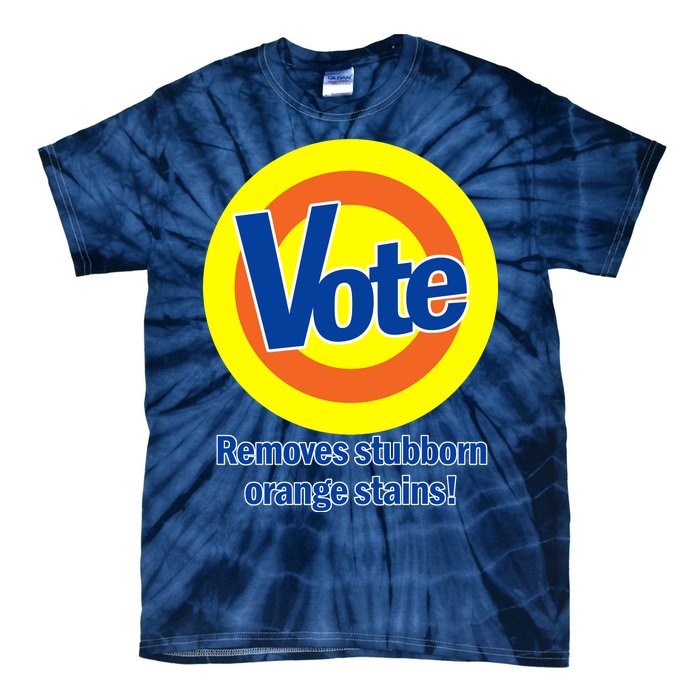 Vote Remove Stubborn Orange Stains Tie-Dye T-Shirt