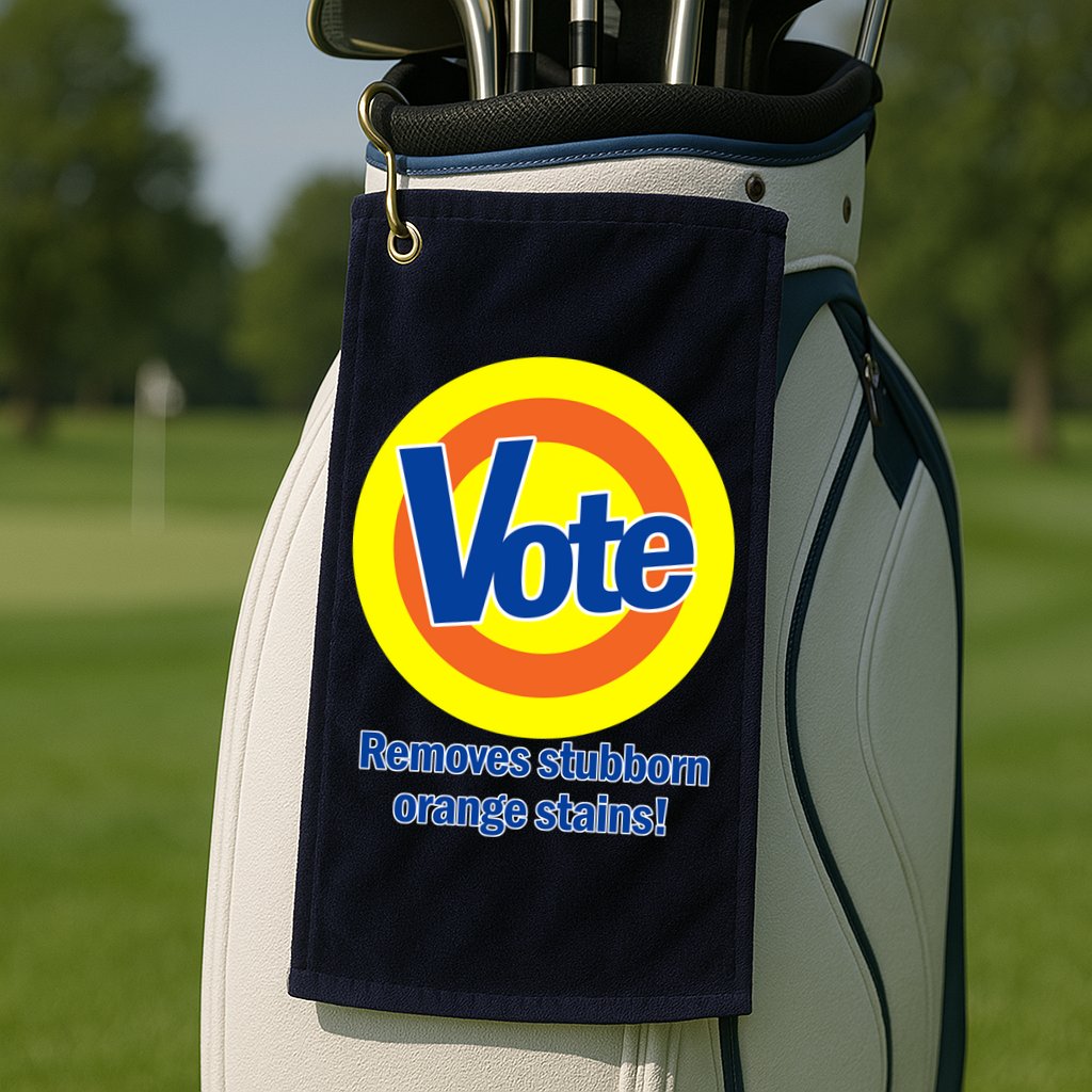 Vote Remove Stubborn Orange Stains Golf Towel