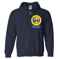 Vote Remove Stubborn Orange Stains Full Zip Hoodie