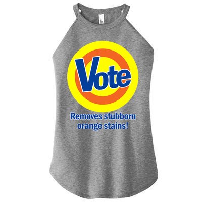 Vote Remove Stubborn Orange Stains Women's Perfect Tri Rocker Tank