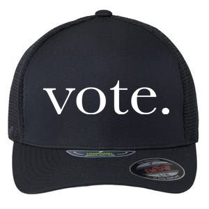 Vote Simple Logo Flexfit Unipanel Trucker Cap