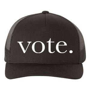 Vote Simple Logo Yupoong Adult 5-Panel Trucker Hat