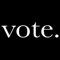 Vote Simple Logo Backpack