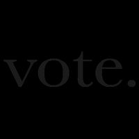Vote Simple Logo Mug