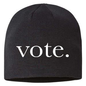 Vote Simple Logo Sustainable Beanie