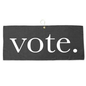 Vote Simple Logo Large Microfiber Waffle Golf Towel