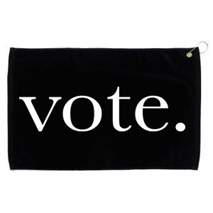 Vote Simple Logo Grommeted Golf Towel