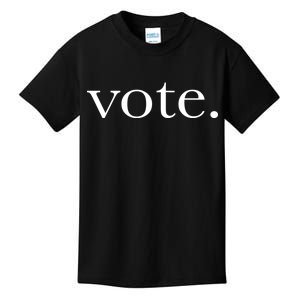 Vote Simple Logo Kids T-Shirt