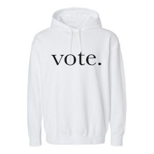 Vote Simple Logo Garment-Dyed Fleece Hoodie