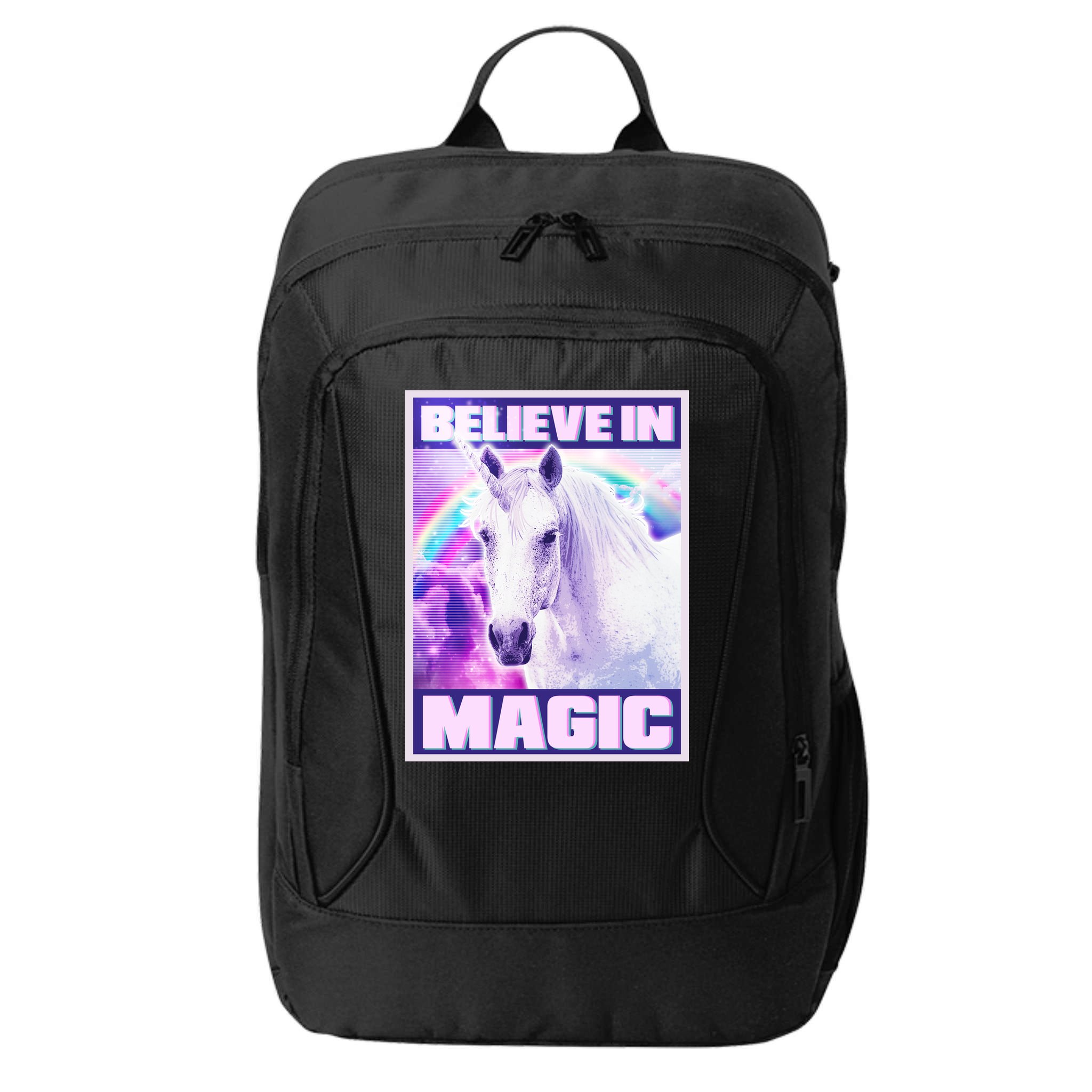 Vote Unicorn Believe in Magic City Backpack